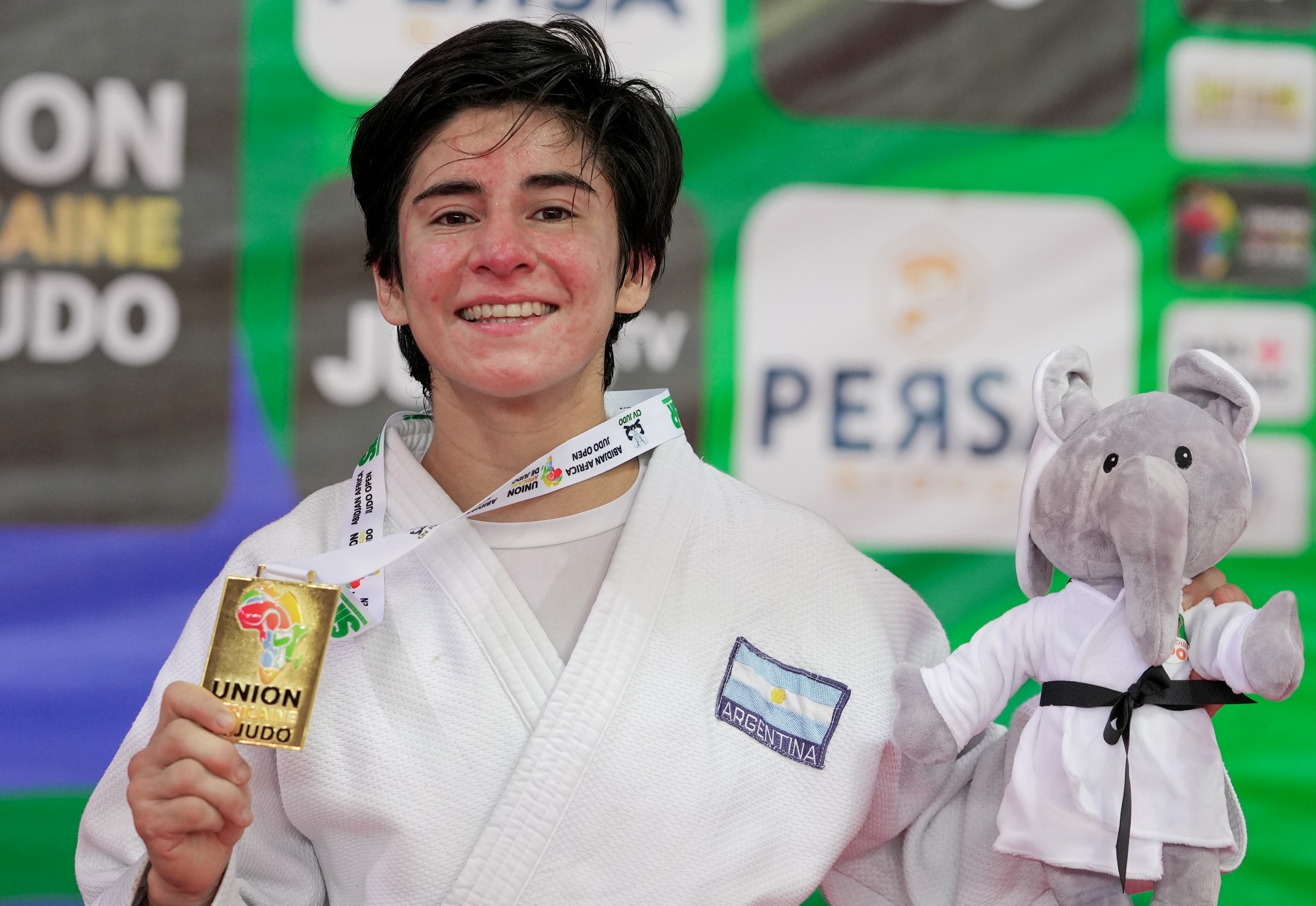 ARTES MARCIALES – París cada vez más cerca para Keisy Perafán: ganó el oro en el Abierto de Judo de Costa de Marfil