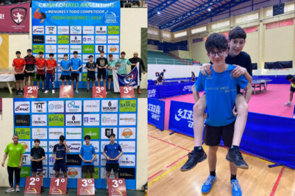 SECRETARÍA DE DEPORTES – San Luis tiene campeones argentinos de tenis de mesa