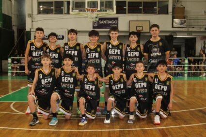 BÁSQUET – La U13 de GEPU entre los mejores 20 equipos del país