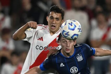 LIGA PROFESIONAL DE FÚTBOL – Pablo Solari volvió a jugar en River: hace cuánto no jugaba y su rendimiento vs. Talleres