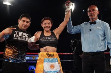 BOXEO – La ‘Guerrera’ Poma sigue invicta y va por más