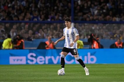 SELECCIÓN ARGENTINA – Auspicioso debut como titular de Balerdi ante Perú