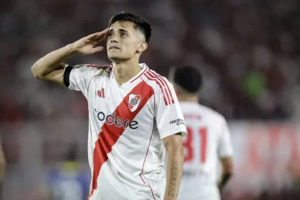 LIGA PROFESIONAL DE FÚTBOL – La frase de Pablo Solari que puso en duda su futuro en River: «Vamos a ver qué pasa»