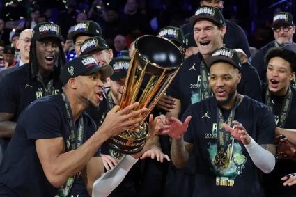 BÁSQUET – Los Bucks ganaron la NBA Cup de manera invicta